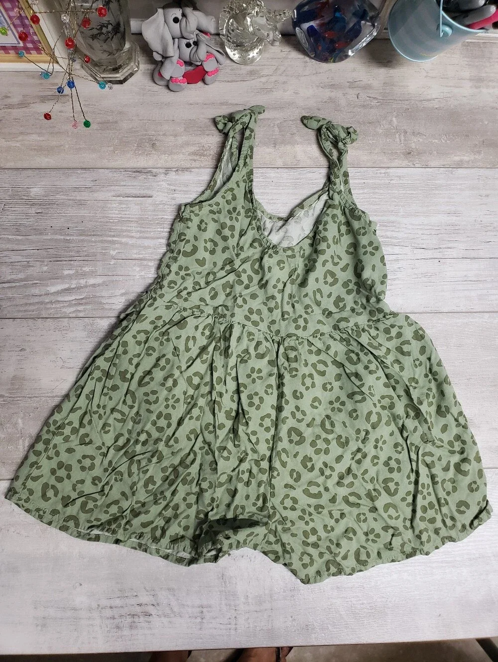 Bundle of 4 Kids Sleeveless Dress Romper Size XS (4/5)